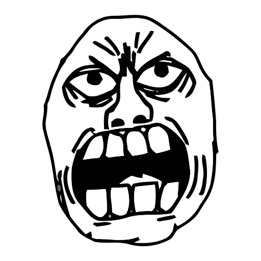 😠 Эмодзи «() Faces» для Telegram