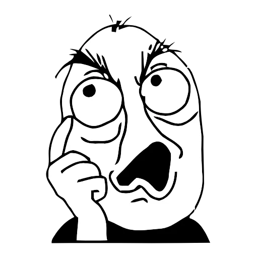 😒 Эмодзи «() Faces» для Telegram