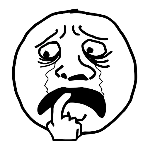 😥 Эмодзи «() Faces» для Telegram