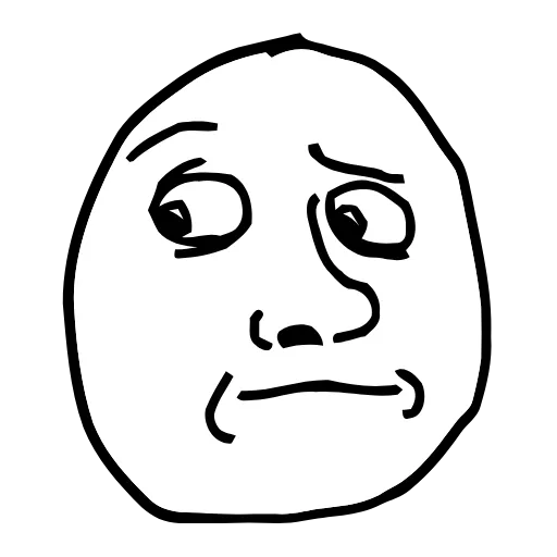😥 Эмодзи «() Faces» для Telegram