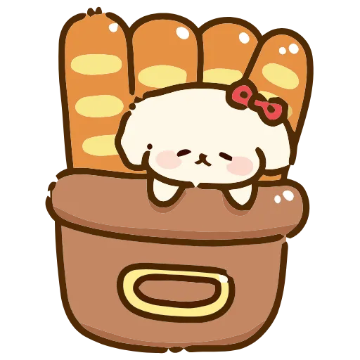 🥖 Эмодзи «🍊 Набор эмоджи с Фуди в качестве» для Telegram