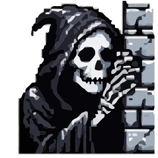 💀 Эмодзи «Grim Reaper» для Telegram