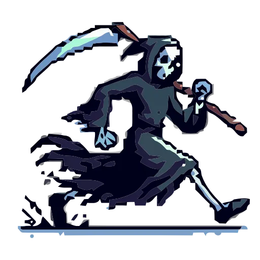 💀 Эмодзи «Grim Reaper» для Telegram