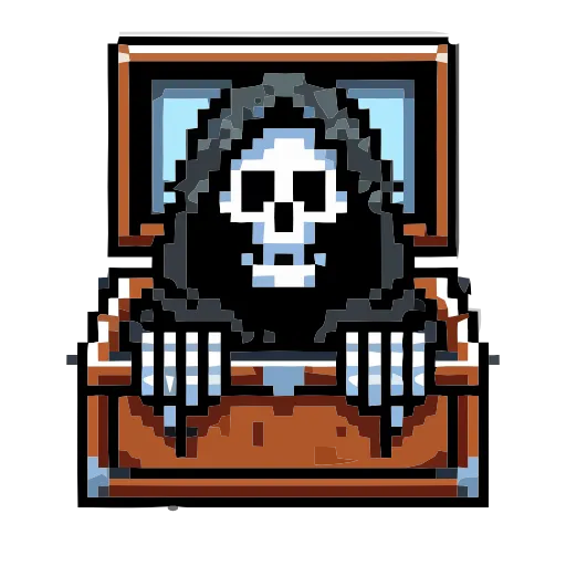 💀 Эмодзи «Grim Reaper» для Telegram