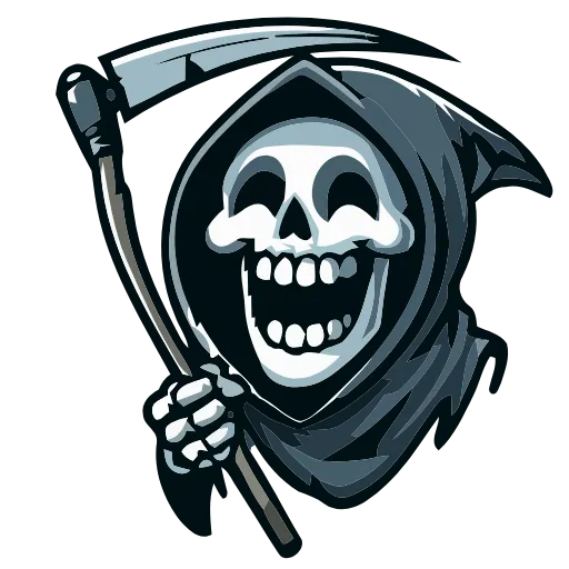 💀 Эмодзи «Grim Reaper» для Telegram