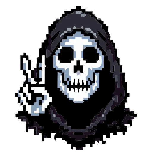 💀 Эмодзи «Grim Reaper» для Telegram