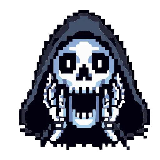 💀 Эмодзи «Grim Reaper» для Telegram