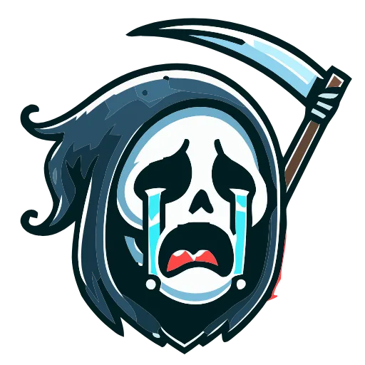 💀 Эмодзи «Grim Reaper» для Telegram