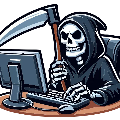💀 Эмодзи «Grim Reaper» для Telegram
