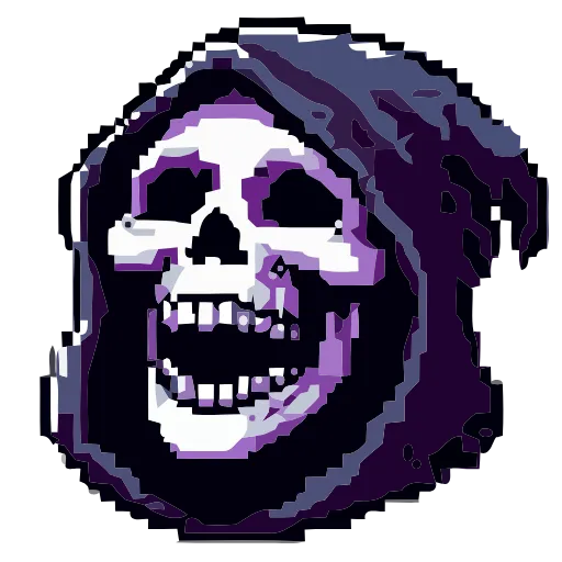 💀 Эмодзи «Grim Reaper» для Telegram