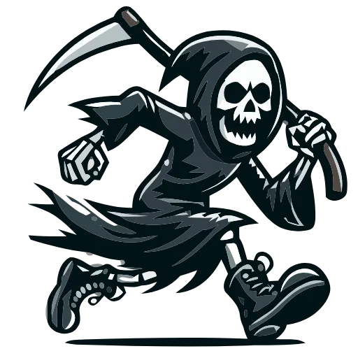 💀 Эмодзи «Grim Reaper» для Telegram