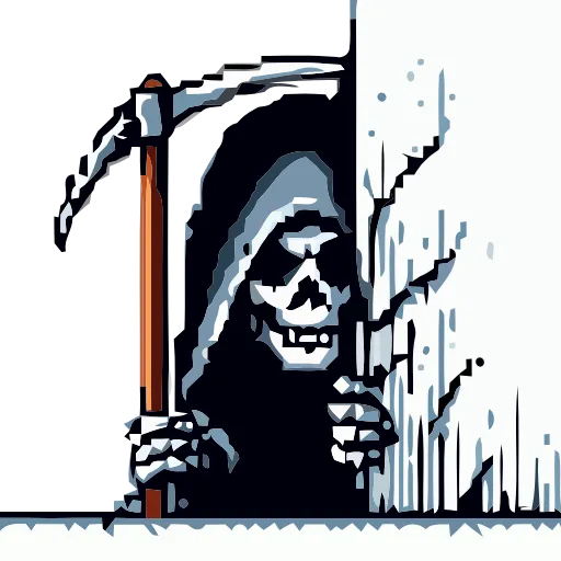 💀 Эмодзи «Grim Reaper» для Telegram