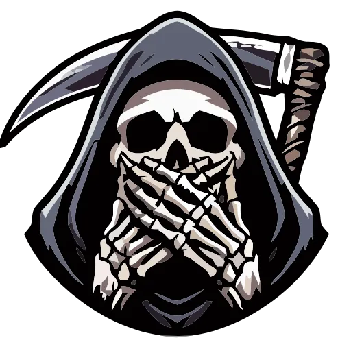 💀 Эмодзи «Grim Reaper» для Telegram