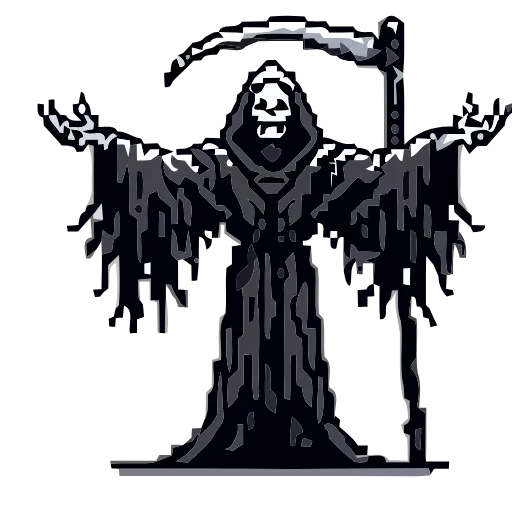 💀 Эмодзи «Grim Reaper» для Telegram