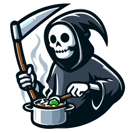 💀 Эмодзи «Grim Reaper» для Telegram