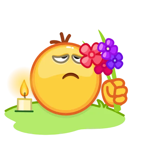 😔 Стикер «Kolobok» для Telegram