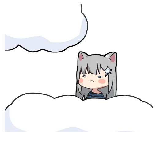 ☁️ Эмодзи «Nachoneko» для Telegram