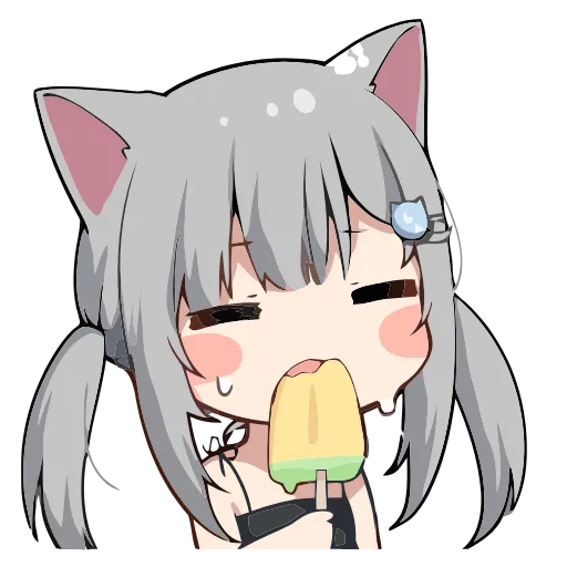 🍦 Эмодзи «Nachoneko» для Telegram
