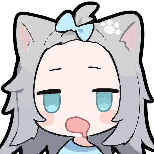 🥱 Эмодзи «Nachoneko» для Telegram