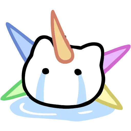 😭 Эмодзи «Nachoneko» для Telegram