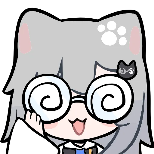 😵‍💫 Эмодзи «Nachoneko» для Telegram