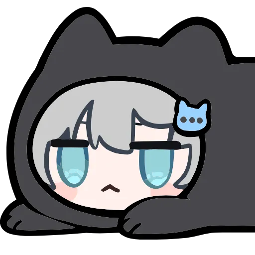 🐈‍⬛ Эмодзи «Nachoneko» для Telegram