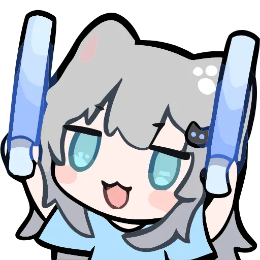 🥳 Эмодзи «Nachoneko» для Telegram