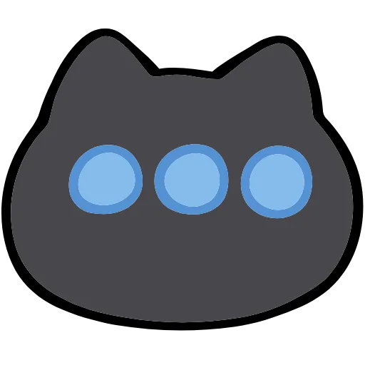 🐈‍⬛ Эмодзи «Nachoneko» для Telegram