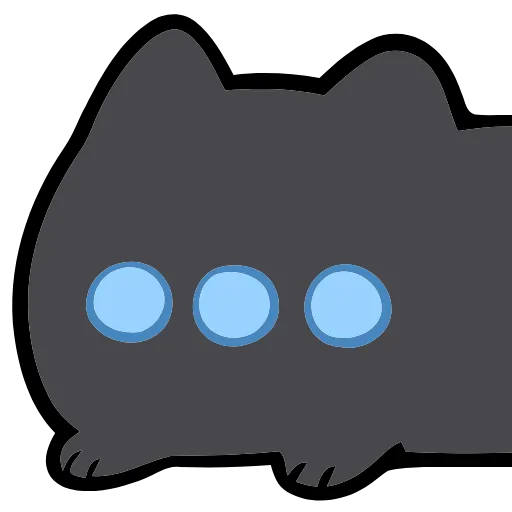 🐈‍⬛ Эмодзи «Nachoneko» для Telegram