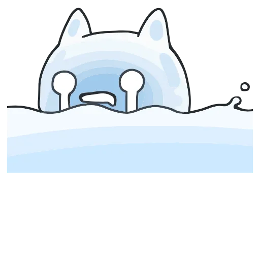 😭 Эмодзи «Nachoneko» для Telegram
