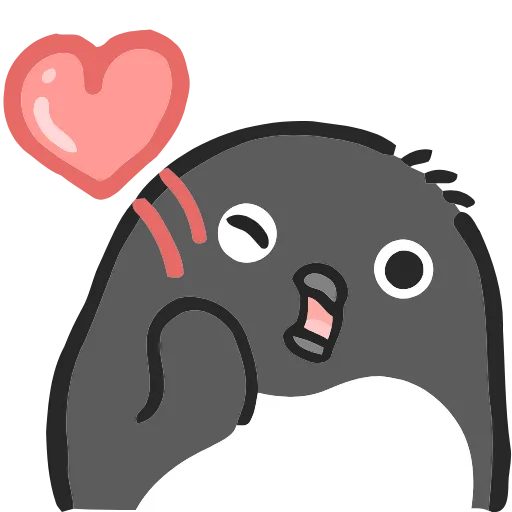 😉 Эмодзи «() Penguin» для Telegram