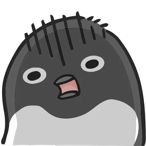 😨 Эмодзи «() Penguin» для Telegram