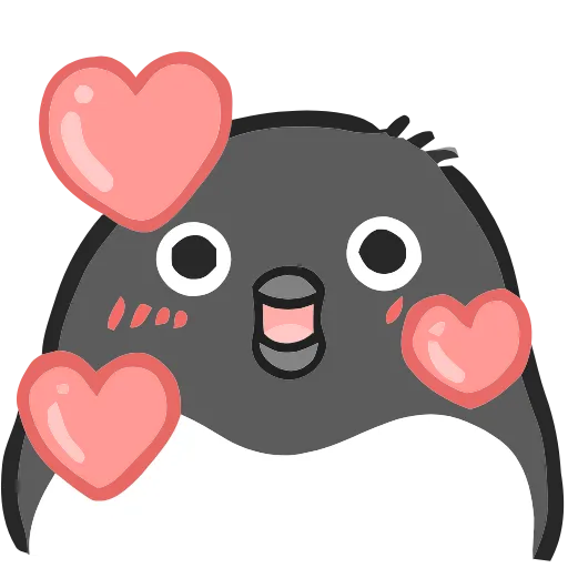 🥰 Эмодзи «() Penguin» для Telegram
