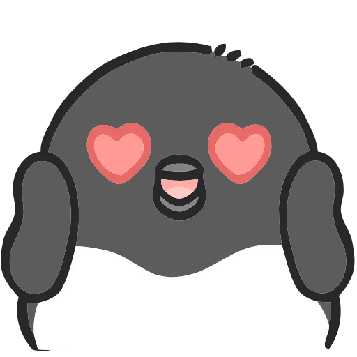 😍 Эмодзи «() Penguin» для Telegram