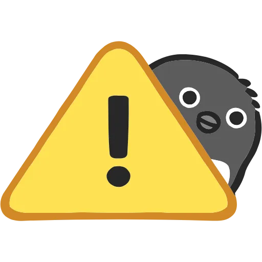 ⚠️ Эмодзи «() Penguin» для Telegram