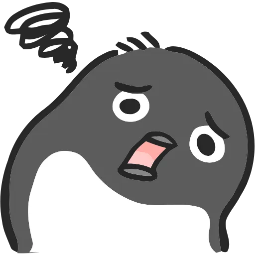 😧 Эмодзи «() Penguin» для Telegram