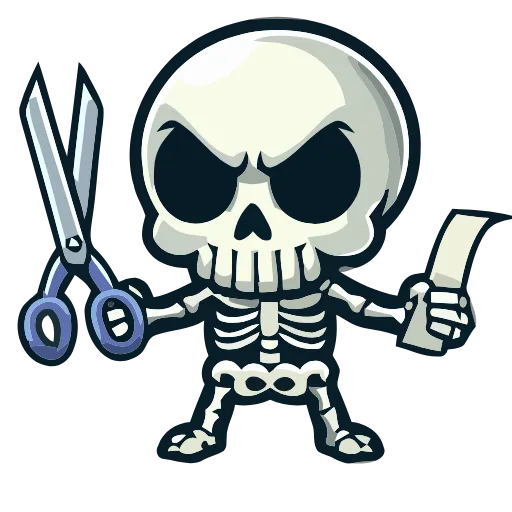 💀 Эмодзи «() Skeleton» для Telegram