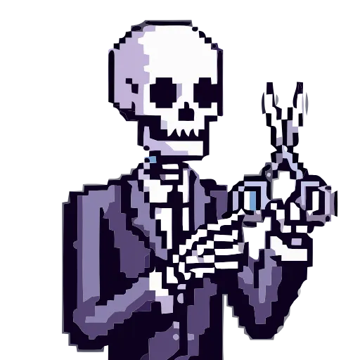 💀 Эмодзи «() Skeleton» для Telegram