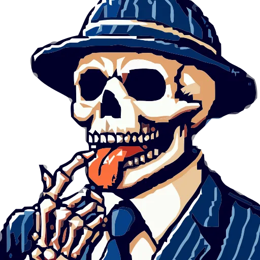 💀 Эмодзи «() Skeleton» для Telegram