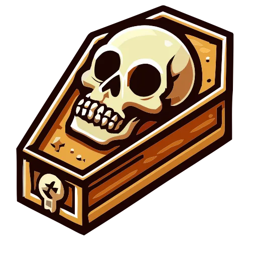 💀 Эмодзи «() Skeleton» для Telegram
