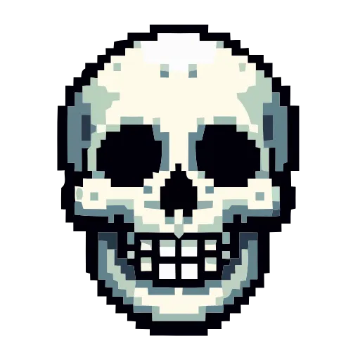 💀 Эмодзи «() Skeleton» для Telegram