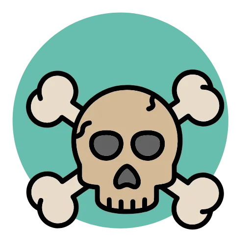 ☠️ Эмодзи «Skulls» для Telegram