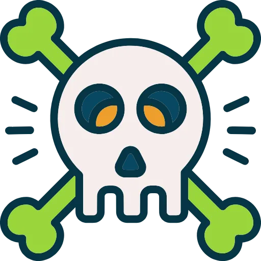 ☠️ Эмодзи «Skulls» для Telegram