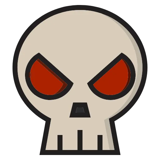 💀 Эмодзи «Skulls» для Telegram