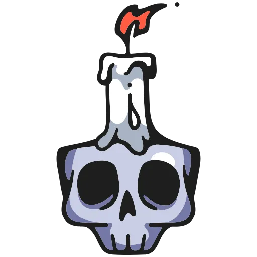 💀 Эмодзи «Skulls» для Telegram