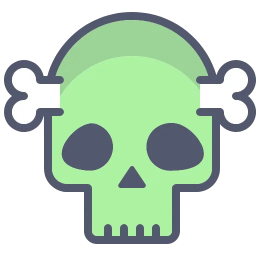 ☠️ Эмодзи «Skulls» для Telegram