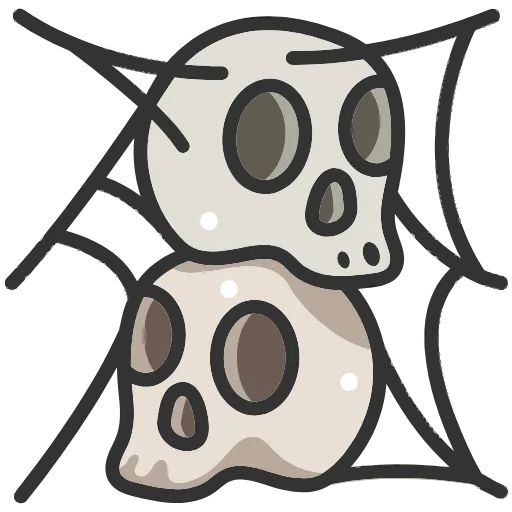 💀 Эмодзи «Skulls» для Telegram
