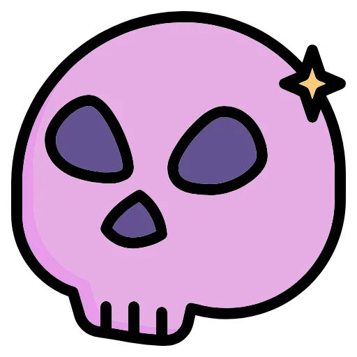 💀 Эмодзи «Skulls» для Telegram