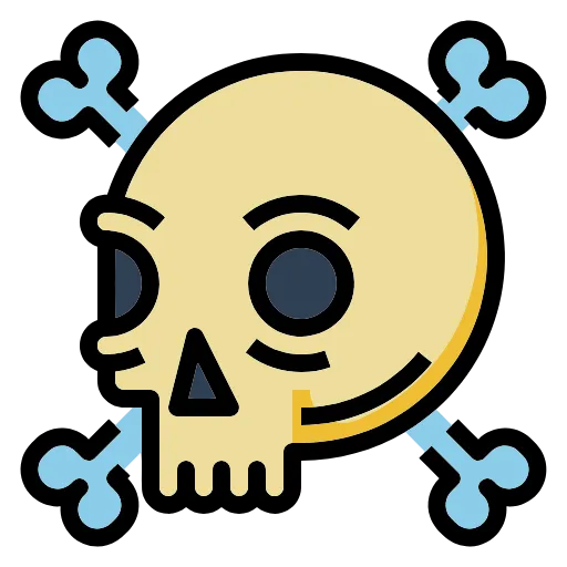 ☠️ Эмодзи «Skulls» для Telegram