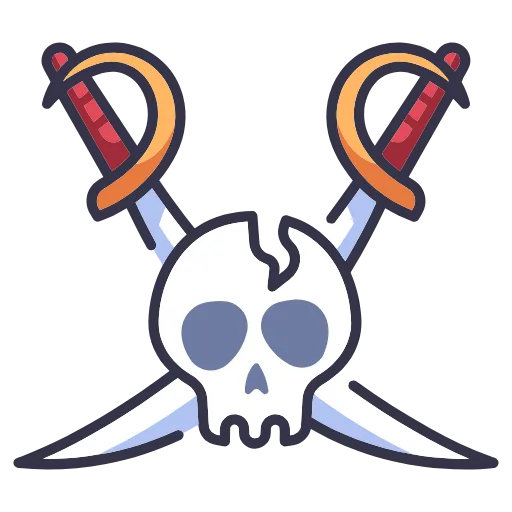 💀 Эмодзи «Skulls» для Telegram